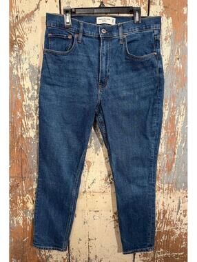 Abercrombie & Fitch The Skinny High Rise jeans size 28 6s